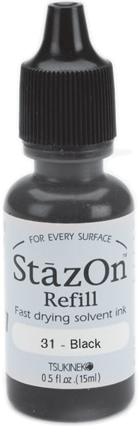 StazOn Solvent Ink Refill - Black