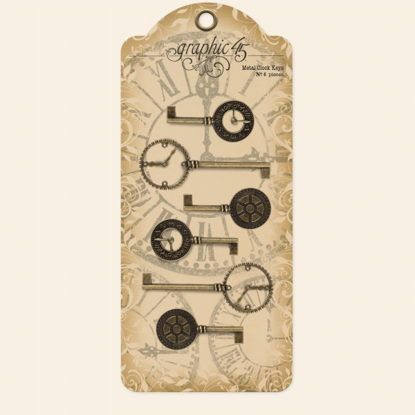 Metal Clock Keys