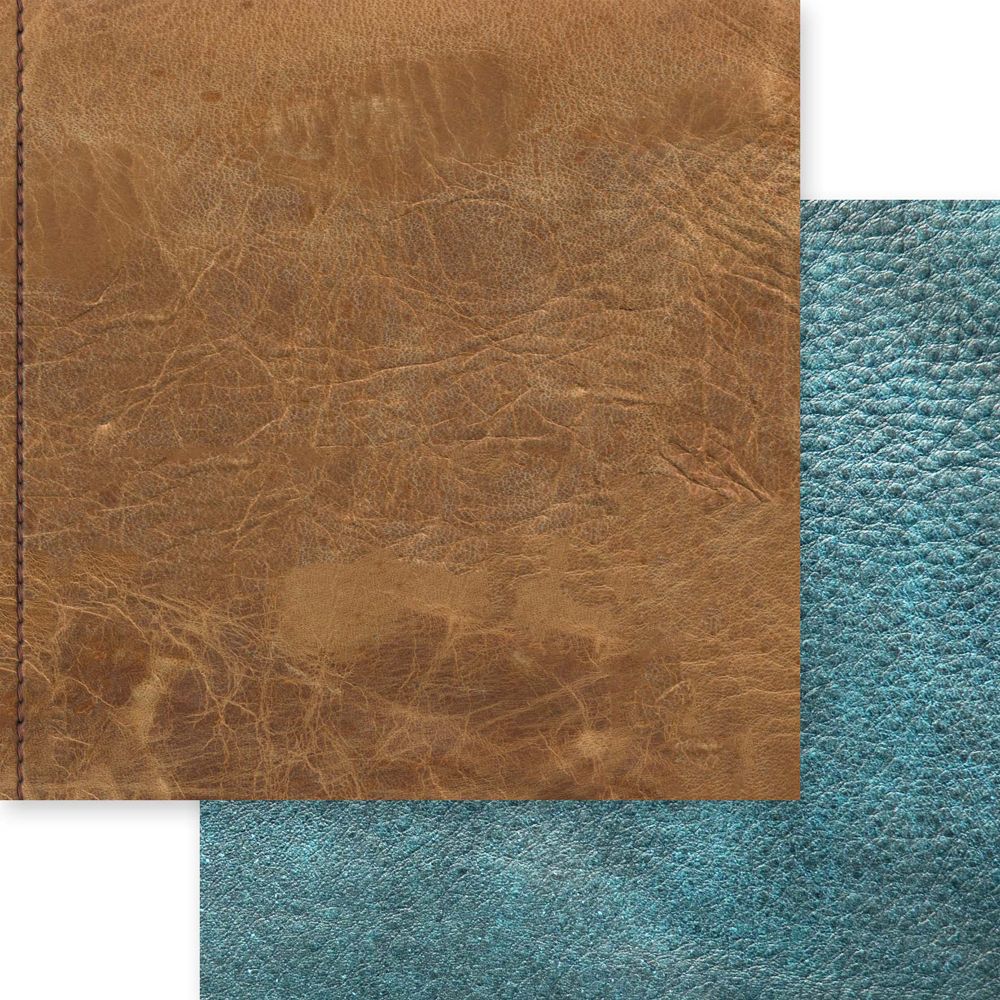 Leather & Wood Texture 12x12 Collection Pack