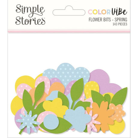 Color Vibe Flowers Bits & Pieces - Spring