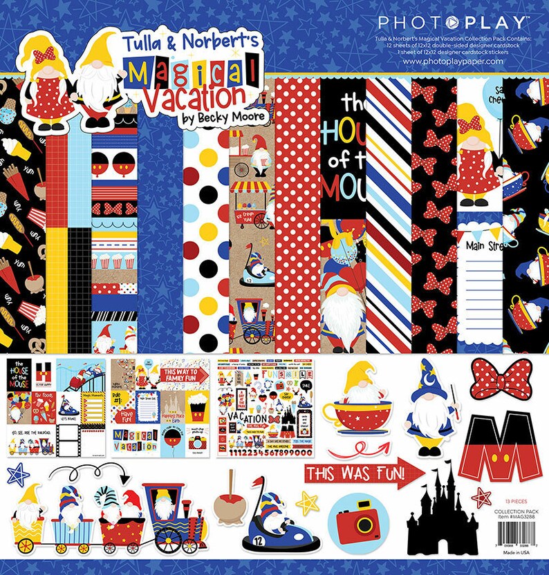 Tulla and Norbert's Magical Vacation Collection Kit by PhotoPlay Paper