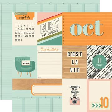 Hello Today Double-Sided Cardstock - October