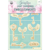 Springtime Collection - Light Chipboard Embellishments - Springtime 4