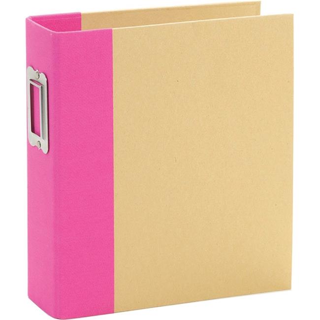 6x8 SN@P! Binder Pink by Simple Stories