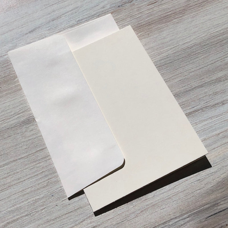 5x7 Card & Envelope Pack - Ivory