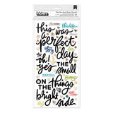 Print Shop Collection - Thickers - Phrases with Gold Foil Accents - Perfect Day