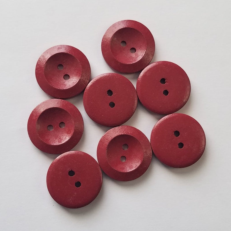 1600Pcs Red Buttons for Crafts Assorted Sizes Button Red in Bulk Dark Red  Craft Buttons Assortment