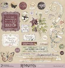 Remnants Chipboard Stickers
