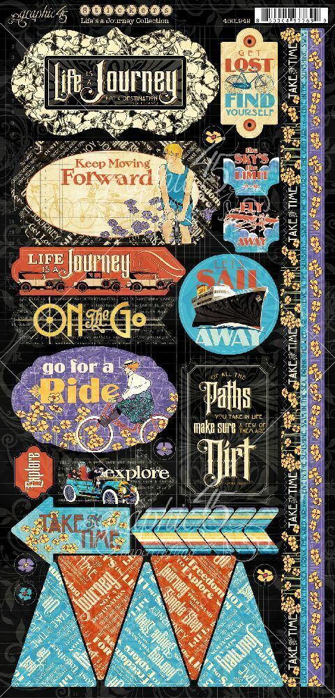 Life's A Journey Collection - Stickers