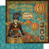 Steampunk Spells 8x8 Paper Pack