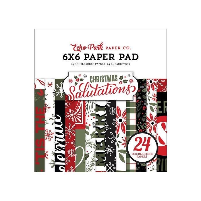 Christmas Salutations 6x6 Paper Pad