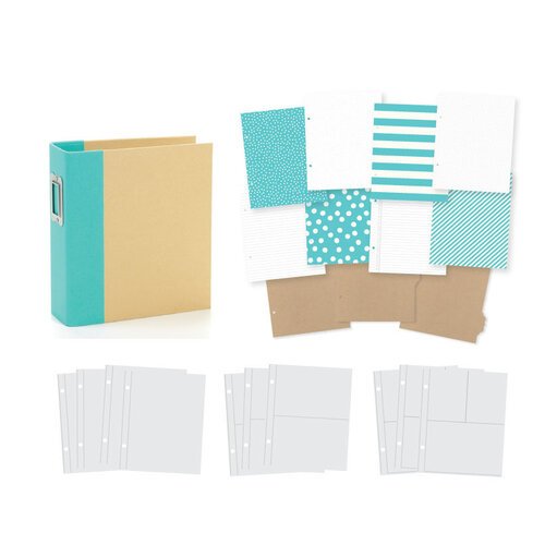 6x8 SN@P! Binder Teal by Simple Stories