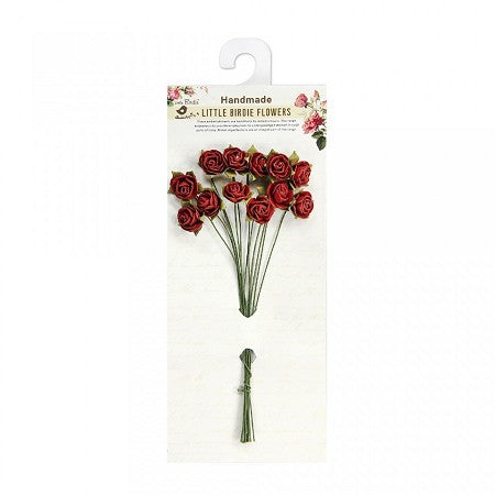 Helena 15mm Passion Red Roses
