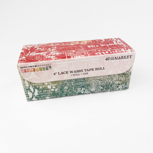 Spectrum Sherbet – Lace Washi Tape Roll